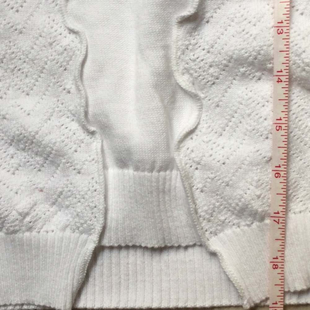 8 by Yoox White Sleeveless Knit Top - Picture 8 of 8